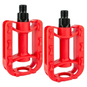 Red Childrens Bicycle Pedals Kids Ped Red 3.webp